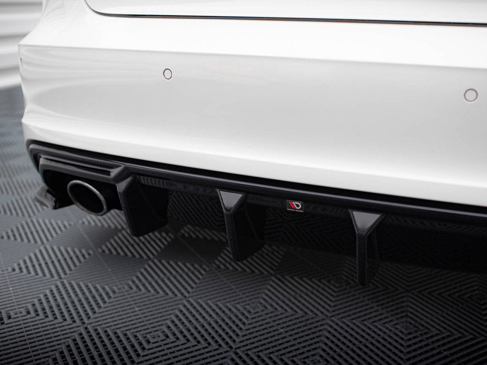 Rear Valance - Audi A3 S Line Sportback 8V (Version with single exhaust tips on one Side)