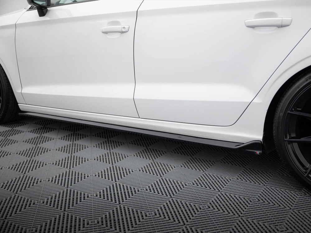 Side Skirts Diffusers - Audi A3 Sedan 8V Facelift