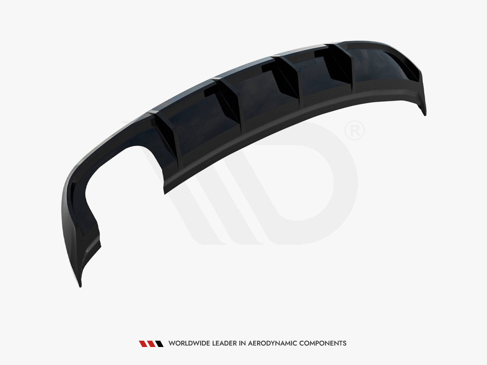 Rear Valance - Audi A3 Sedan 8V Facelift (Version with dual exhaust tips on one Side)