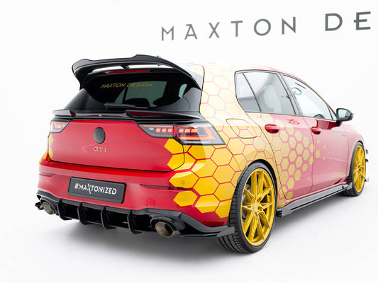 Street PRO Rear Diffuser V.2 - Volkswagen Golf GTI Clubsport Mk8 Facelift