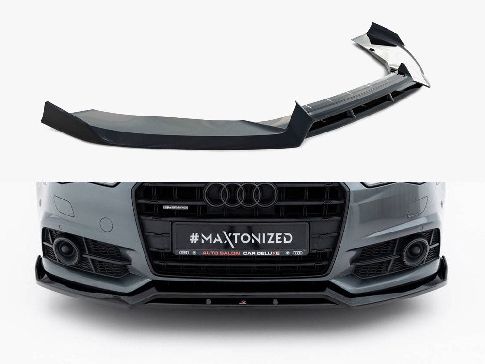 Front Splitter V.3 - Audi A6 / A6 C7 S Line / S6 C7 Facelift
