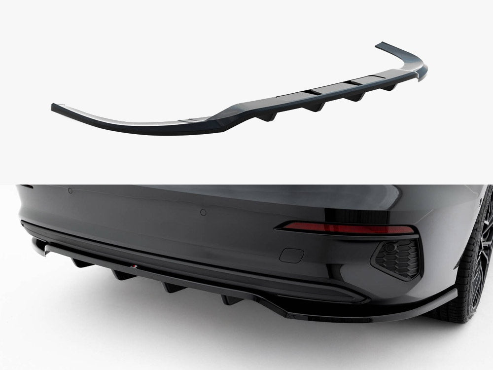 Rear Splitter (Vertical Bars) - Audi A3 Sedan 8Y