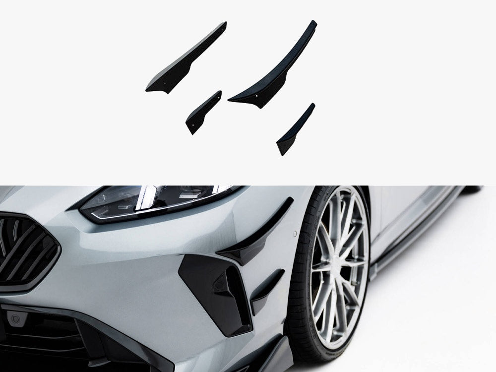 Front Bumper Wings (Canards) - BMW M1 (35i F70)