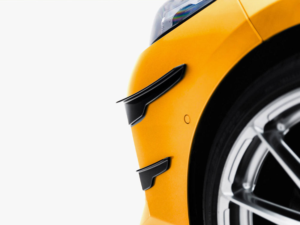 Front Bumper Wings (Canards) - BMW 1 Series (M-Pack F70)