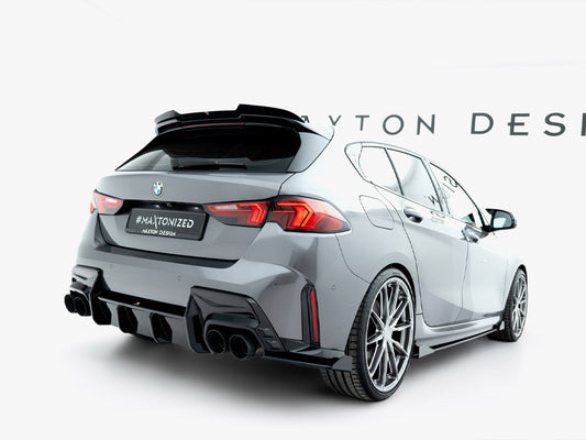 Street PRO Rear Side Splitters V2 + Flaps - BMW M1 (35i F70)