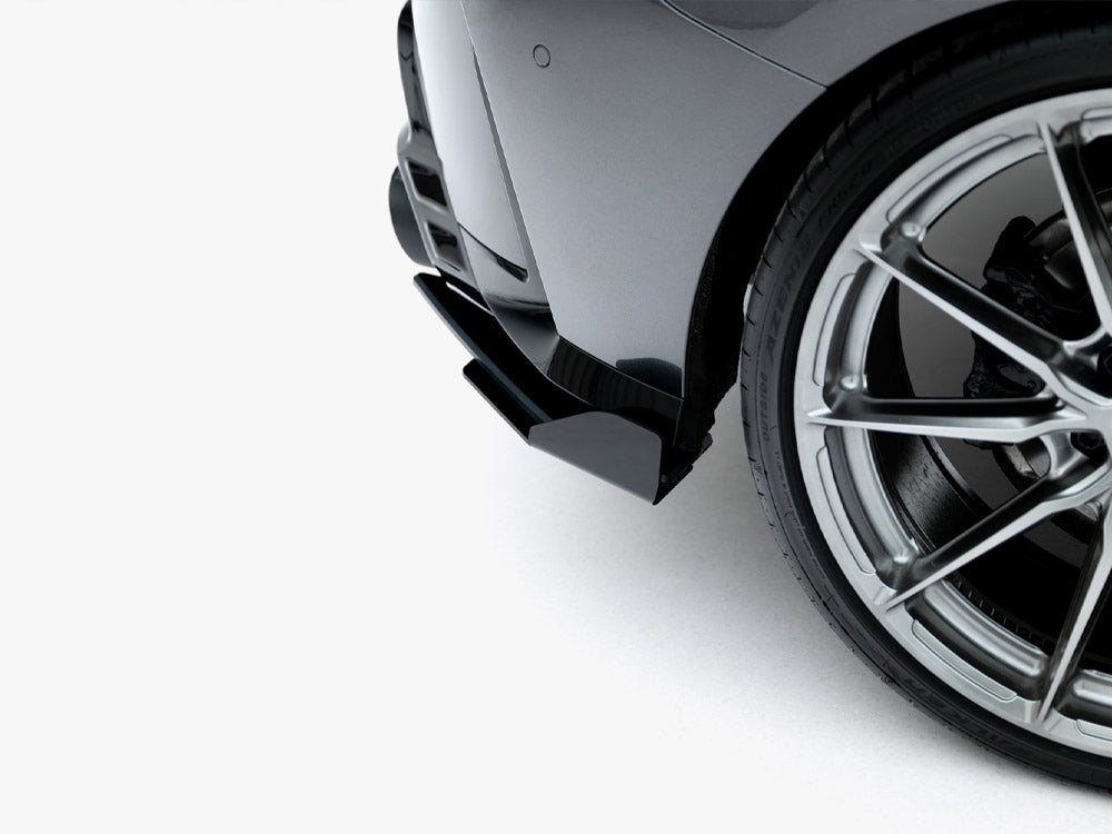 Street PRO Rear Side Splitters V2 + Flaps - BMW M1 (35i F70)