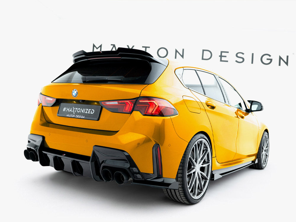 Street PRO Rear Side Splitters V2 + Flaps - BMW 1 Series (M-Pack F70)