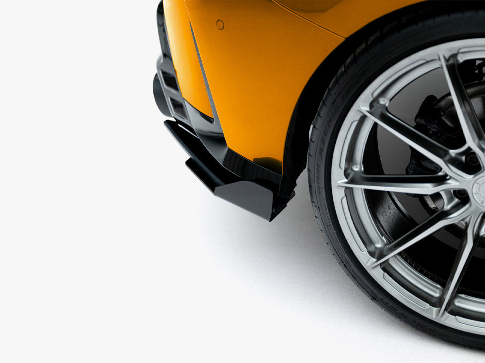 Street PRO Rear Side Splitters V2 + Flaps - BMW 1 Series (M-Pack F70)