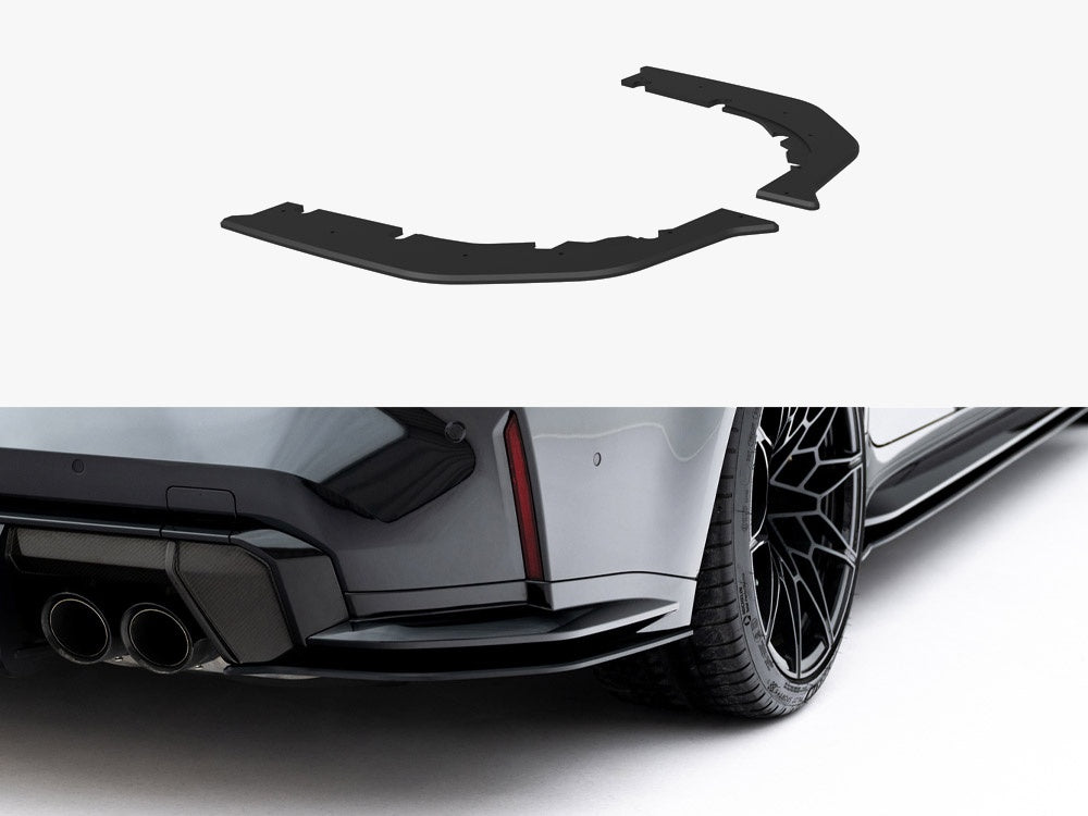 Street PRO Rear Side Splitters V.3 - BMW M3 (Sedan / Touring G80 / G81)