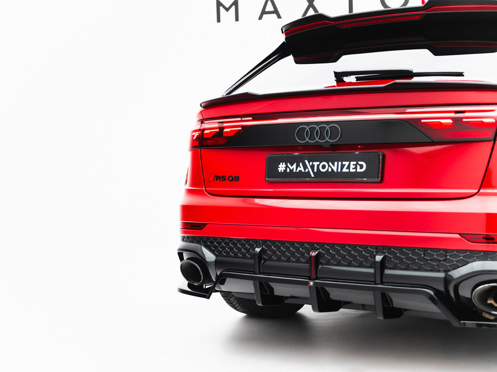Rear Splitter (Vertical Bars) - Audi RSQ8 Mk1 Facelift