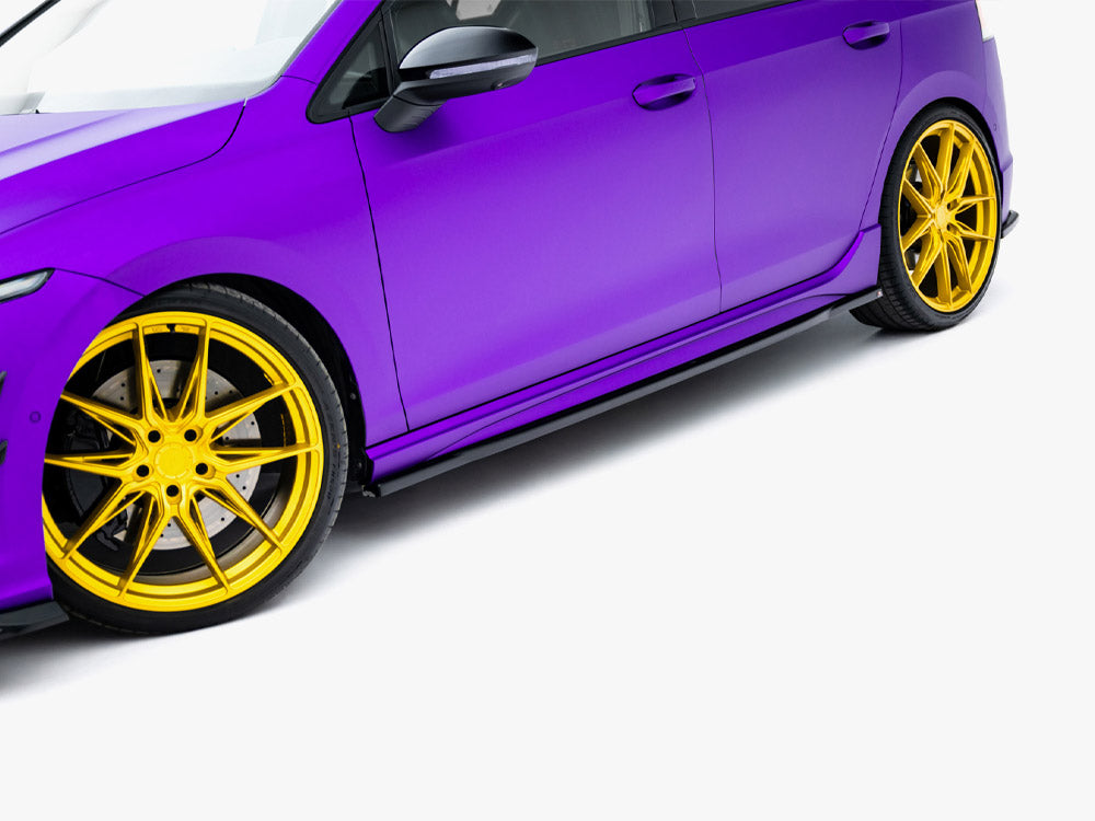 Side Skirts Diffusers V.1 - Volkswagen Golf R Mk8 Facelift