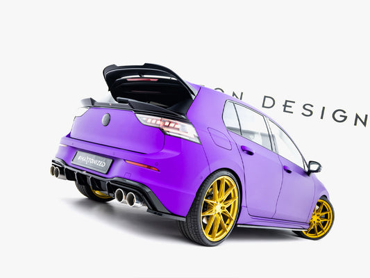 Lower Spoiler CAP 3D - Volkswagen Golf R Mk8 Facelift