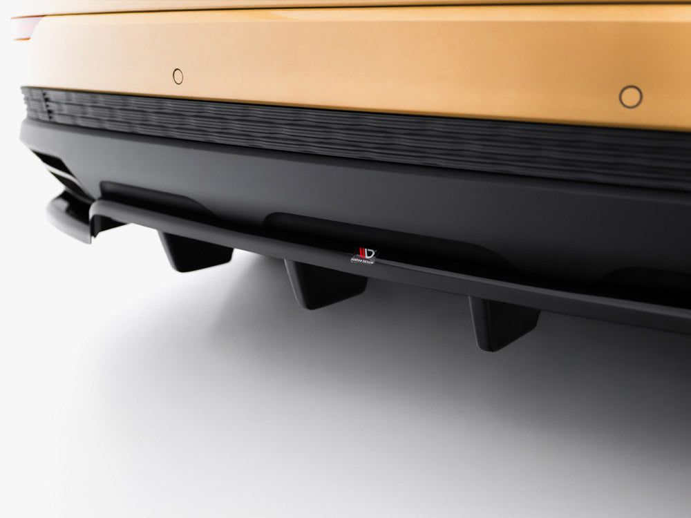 Rear Splitter (Vertical Bars) - Audi Q8 Mk1 Facelift