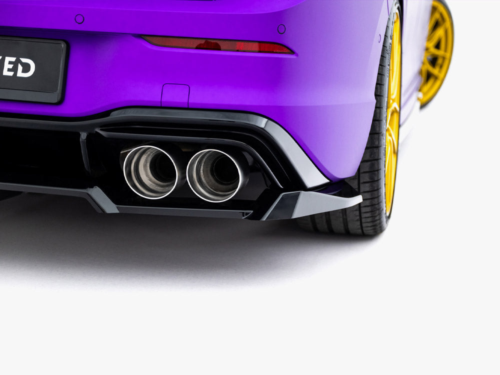 Rear Splitter (Vertical Bars) V.2 - Volkswagen Golf R Mk8 / Mk8 Facelift