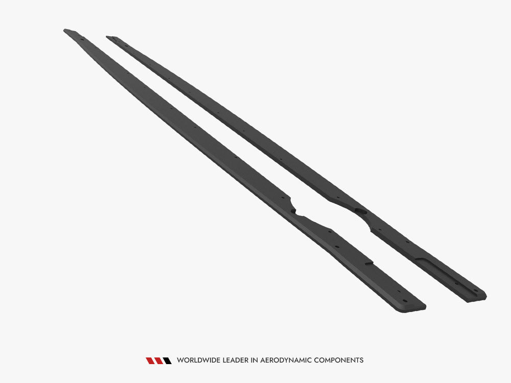 Street PRO Side Skirts Diffusers - Volkswagen Golf R Mk8 Facelift