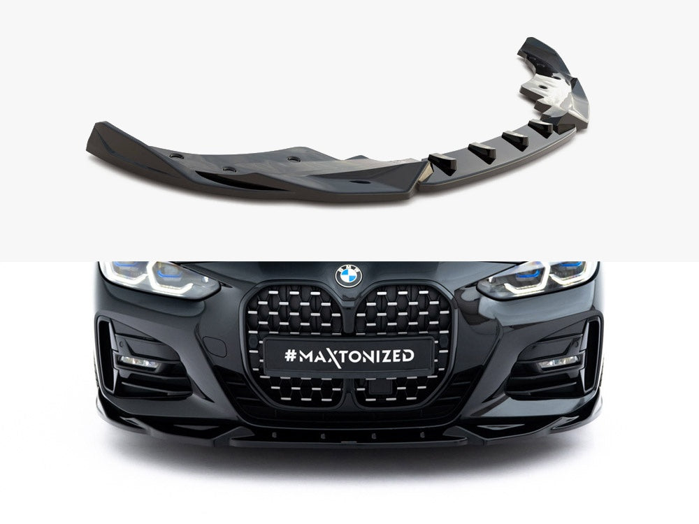 Front Splitter V2 - BMW 4 Series (M-Pack / M440i G22 / G23 / G22 Facelift / G23 Facelift)