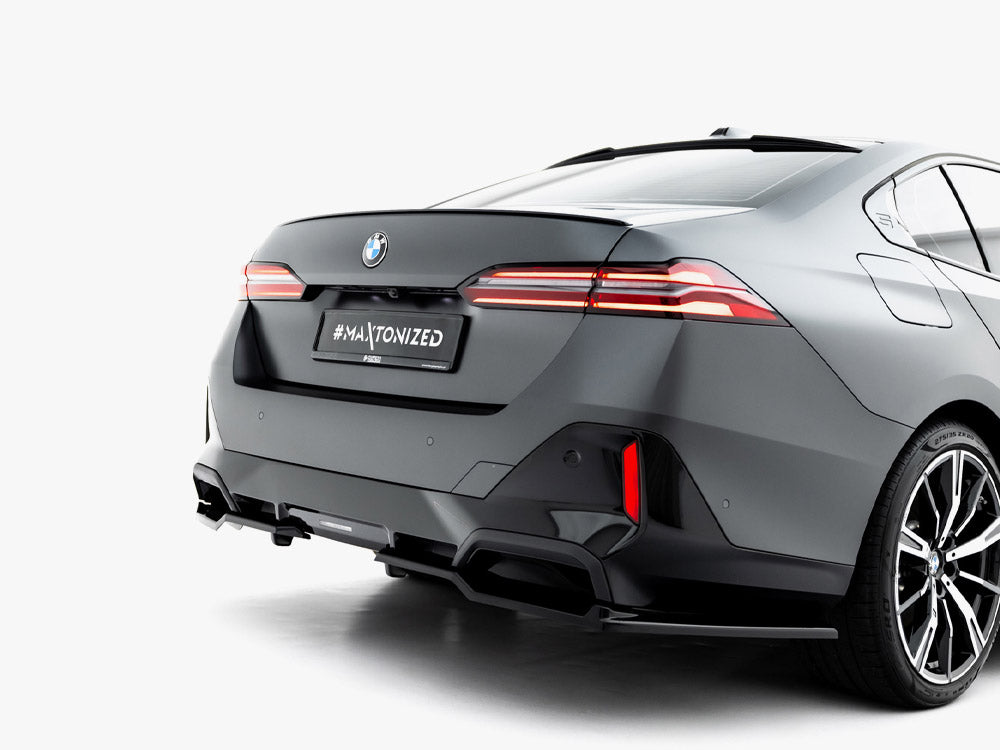 Rear Splitter (Vertical Bars) V2 - BMW 5 Series (/ i5 M-Pack Sedan / Touring G60 / G61)