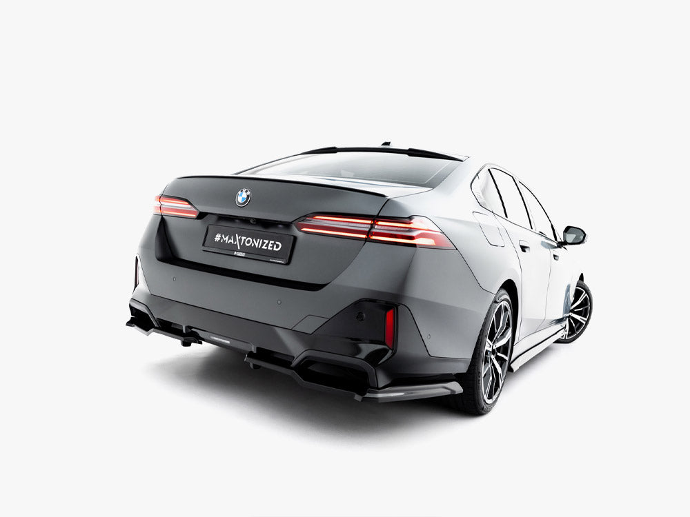 Rear Splitter (Vertical Bars) V1 - BMW 5 Series (/ i5 M-Pack Sedan / Touring G60 / G61)