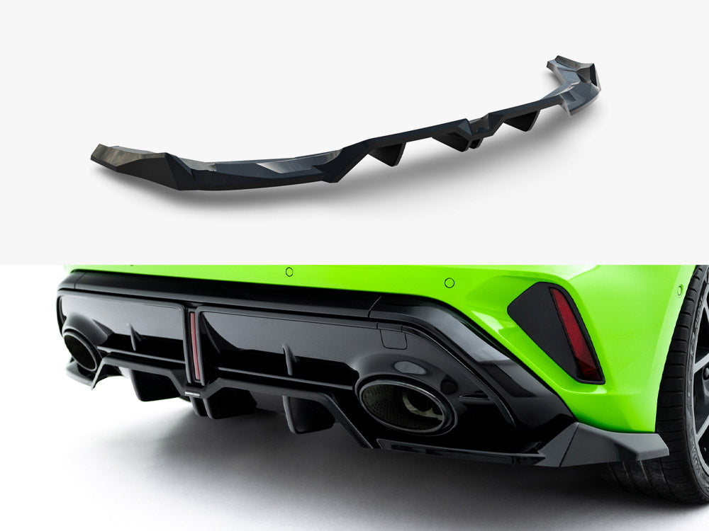 Rear Splitter (Vertical Bars) V.1 - Audi RS3 Sportback 8Y Facelift