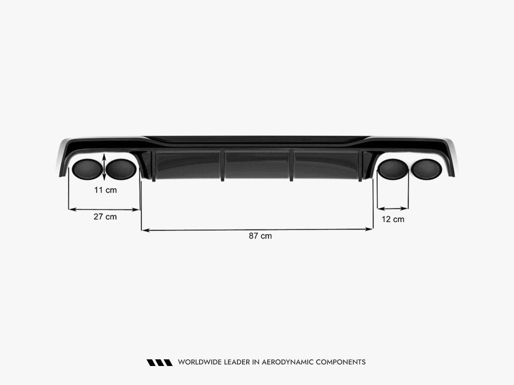 Rear Valance - Audi A6 S Line / S6 C8 / C8 Facelift