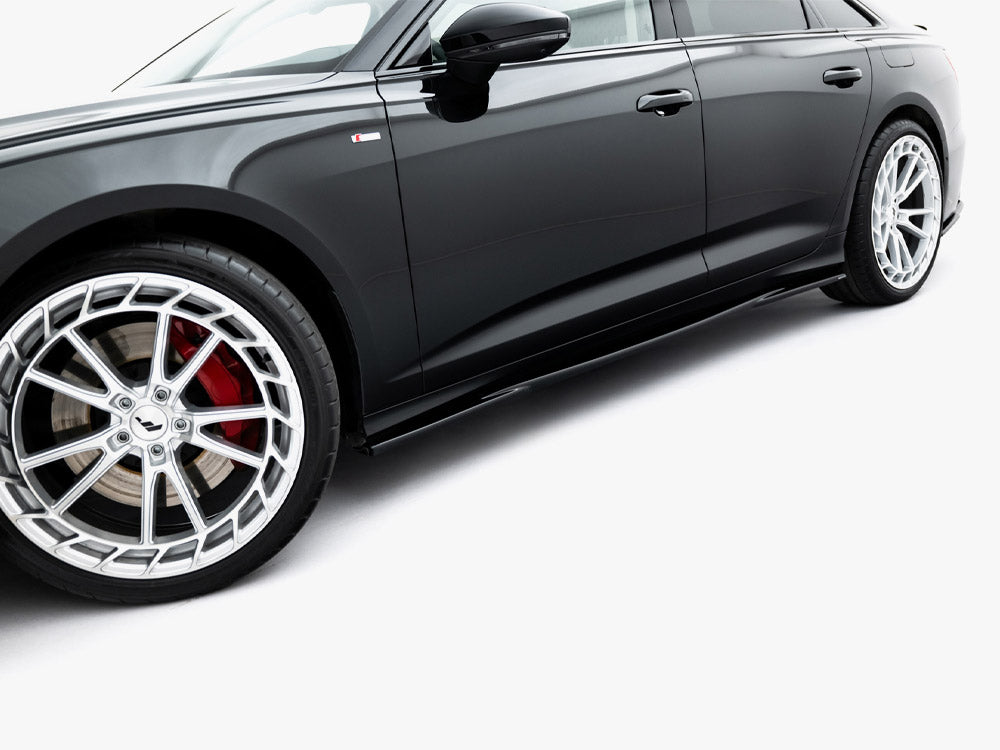Side Skirt Diffusers - Audi A6 S Line / S6 C8 / C8 Facelift