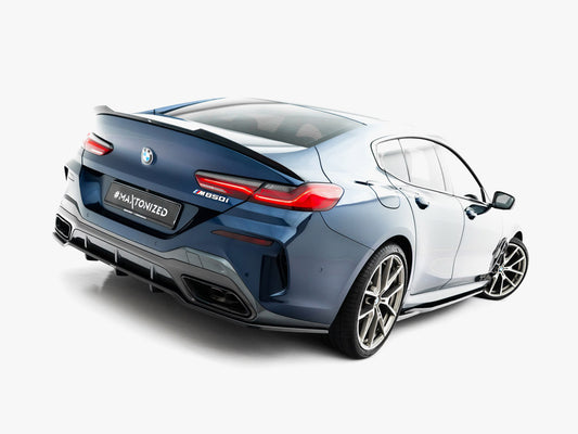 Rear Splitter (Vertical Bars) - BMW 8 Series (Gran Coupe M-Pack G16)