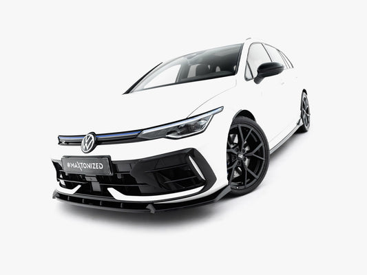 Front Splitter V.3 - Volkswagen Golf R Variant Mk8 Facelift