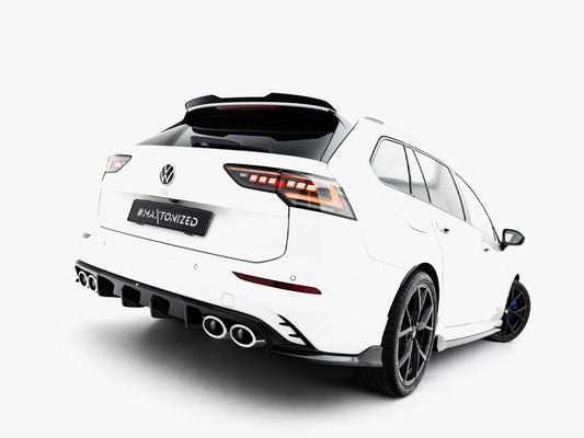Rear Side Splitters V.2 - Volkswagen Golf R Variant Mk8 / Mk8 Facelift