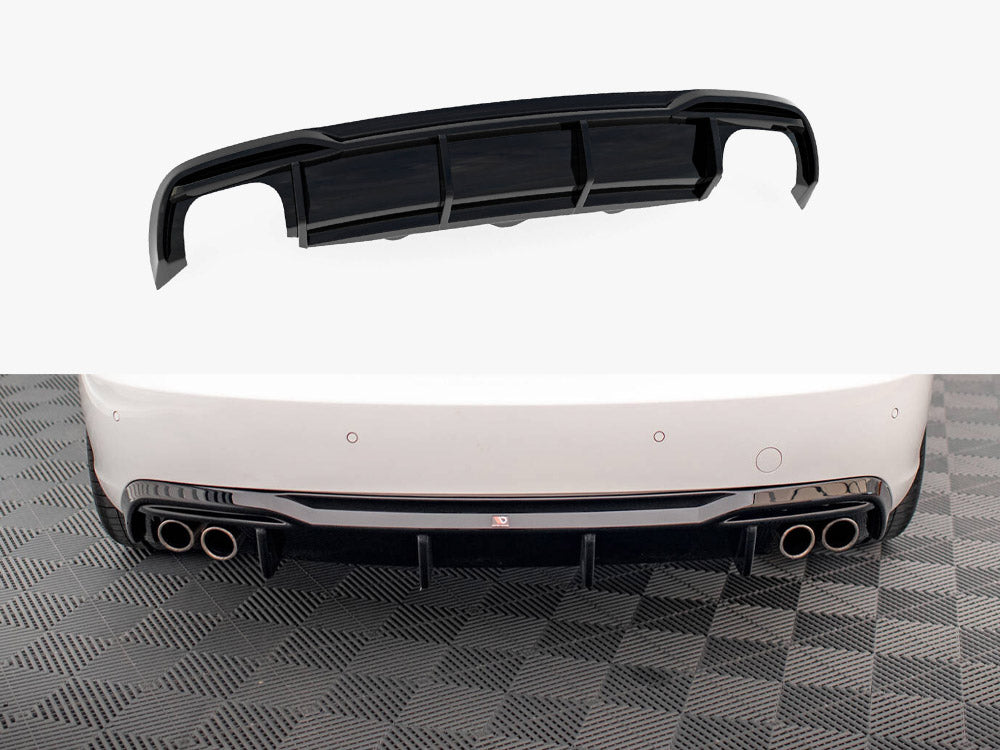Rear Valance - Audi A5 Sportback 8T Facelift (Version with dual exhausts on both sides)