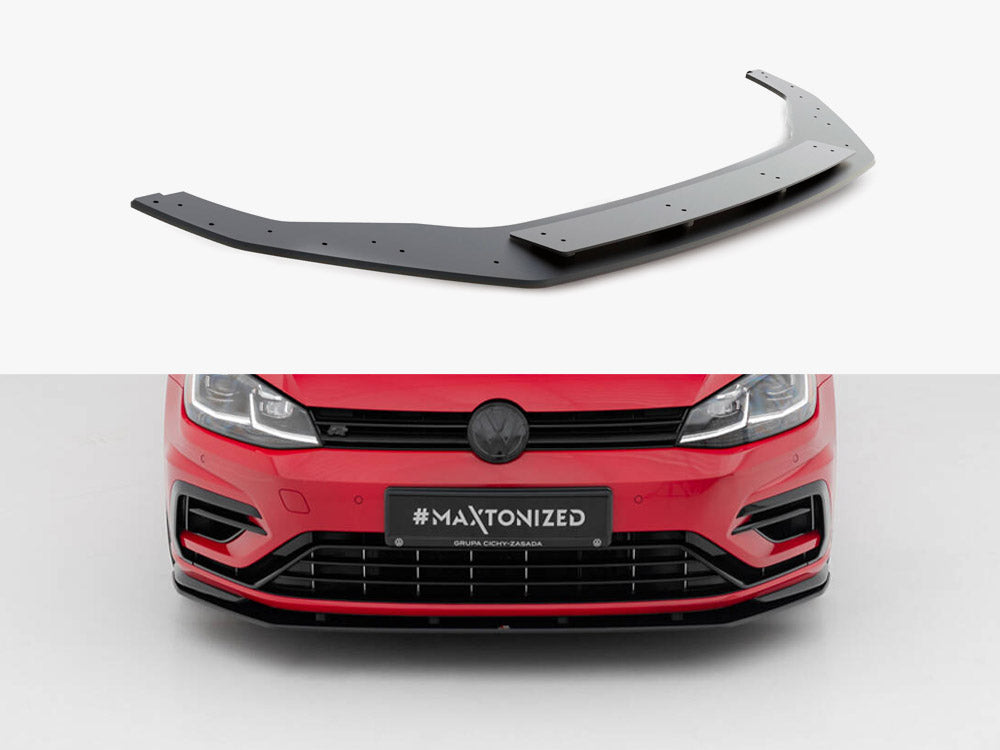 Street PRO Front Splitter - Volkswagen Golf R / R-Line Mk7 Facelift