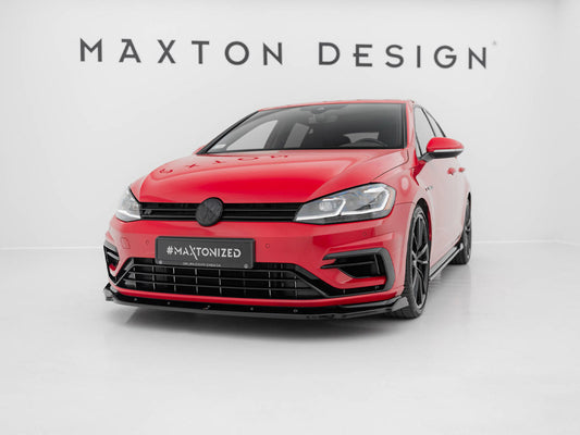 Front Splitter V.1 - Volkswagen Golf R / R-Line Mk7 Facelift