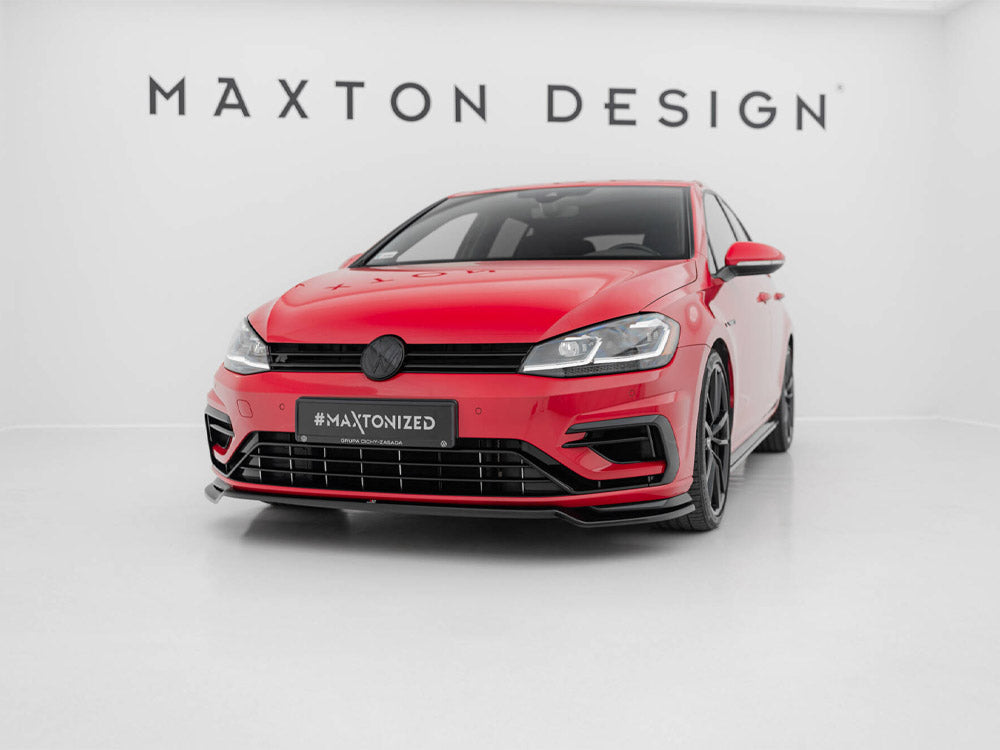 Front Splitter V.3 - Volkswagen Golf R / R-Line Mk7 Facelift