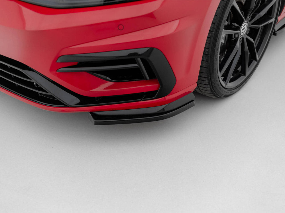 Front Side Splitters - Volkswagen Golf R / R-Line Mk7 Facelift