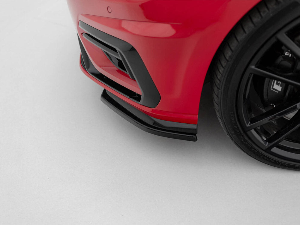 Front Side Splitters - Volkswagen Golf R / R-Line Mk7 Facelift