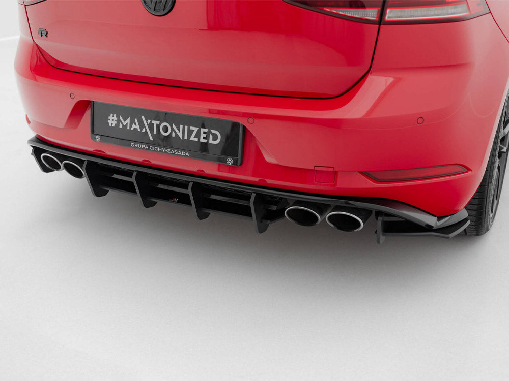 Street PRO Rear Diffuser - Volkswagen Golf R Mk7 Facelift