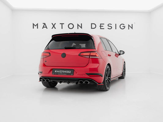 Rear Splitter - Volkswagen Golf R / R-Line Hatchback Mk7 Facelift