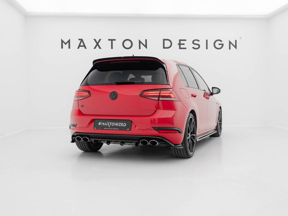 Rear Splitter - Volkswagen Golf R / R-Line Hatchback Mk7 Facelift