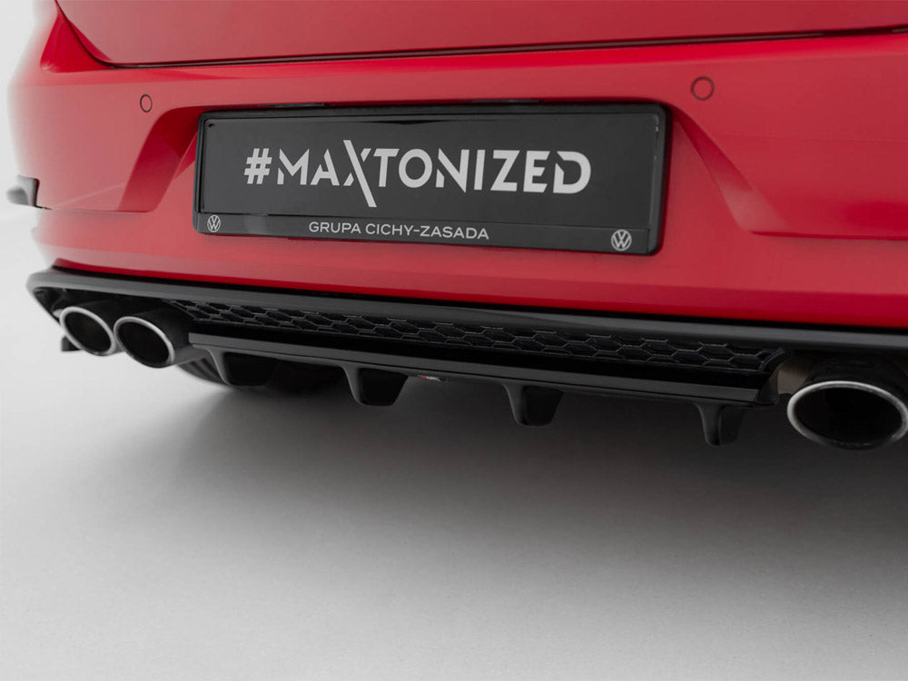 Rear Splitter - Volkswagen Golf R / R-Line Hatchback Mk7 Facelift