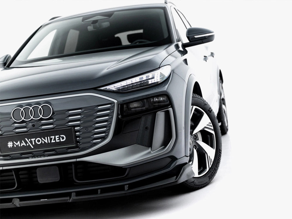 Front Splitter - Audi Q6 e-tron Standard / S Line / SQ6 e-tron SUV / Sportback Mk1