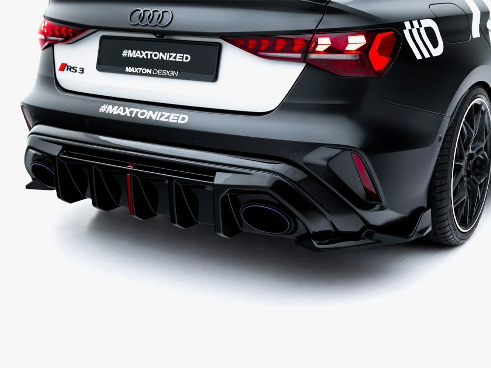 Rear Side Splitters V.2 - Audi RS3 Sedan 8Y Facelift