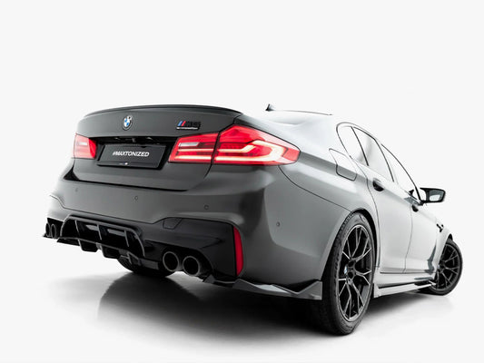 Rear Splitter (Vertical Bars) - BMW M5 F90 / F90 (Facelift)