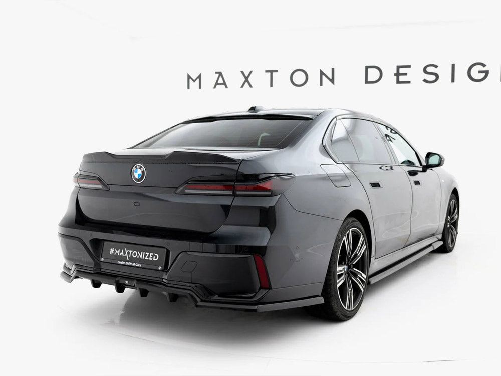 Rear Splitter (Vertical Bars) V1 - BMW 7 Series (M-Pack G70)