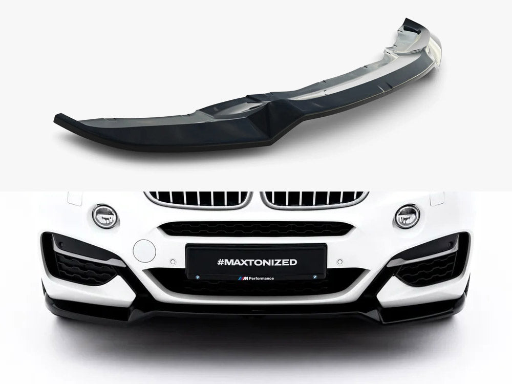 Front Splitter V1 - BMW X6 (M-Pack F16)