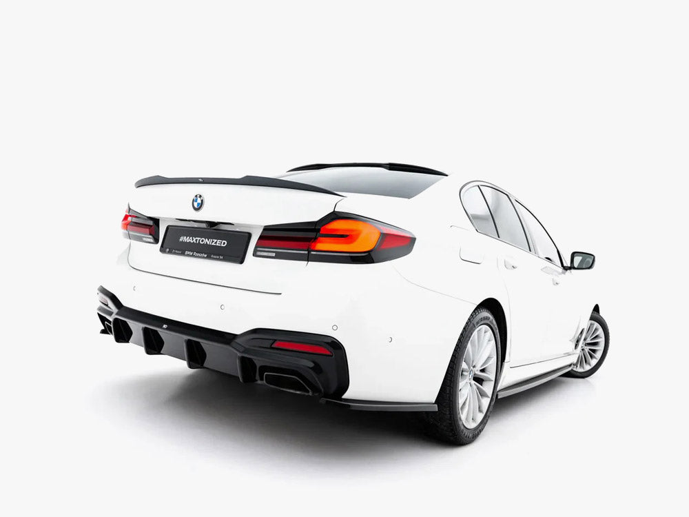 Rear Side Splitters V2 - BMW 5 Series (M-Pack Sedan / Touring G30 / G31 / G30 Facelift / G31 Facelift)