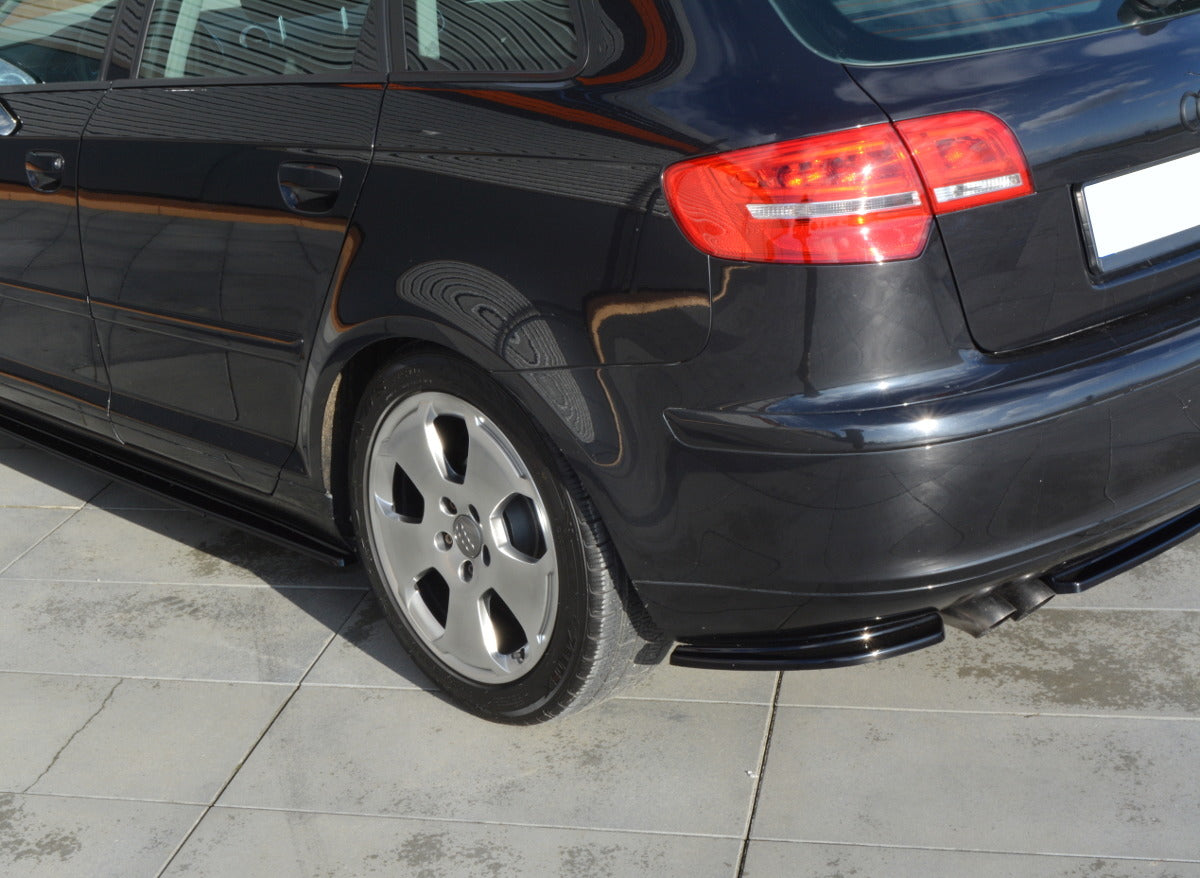 Rear Side Splitters - Audi A3 Sportback 8P/ 8P Facelift