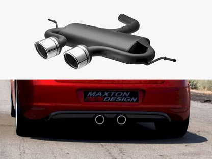 Exhaust Muffler - Volkswagen Golf Mk5 / Mk6 / Scirocco R