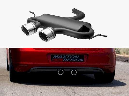 Exhaust Muffler - Volkswagen Golf Mk5 / Mk6 / Scirocco R