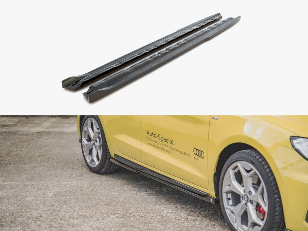 Side Skirts Splitters - Audi A1 S Line GB (2018-)