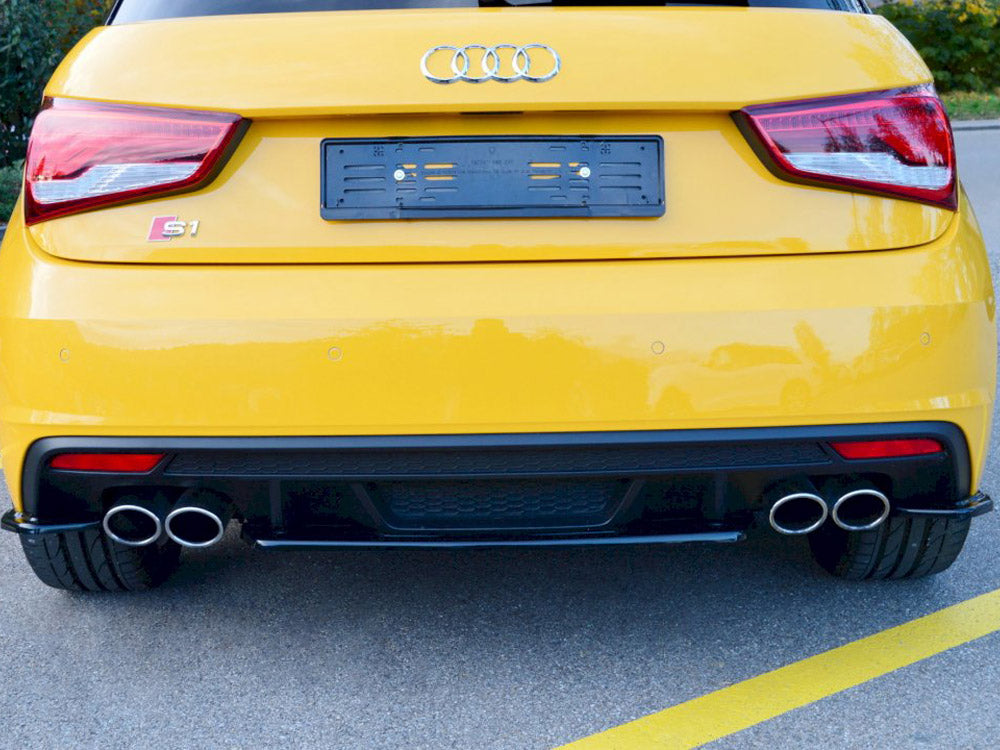 Rear Central Splitter - Audi S1 Mk1 (2014-2018)