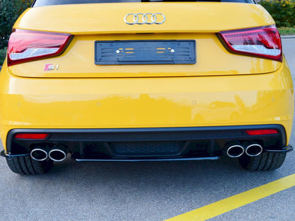 Rear Central Splitter - Audi S1 Mk1 (2014-2018)